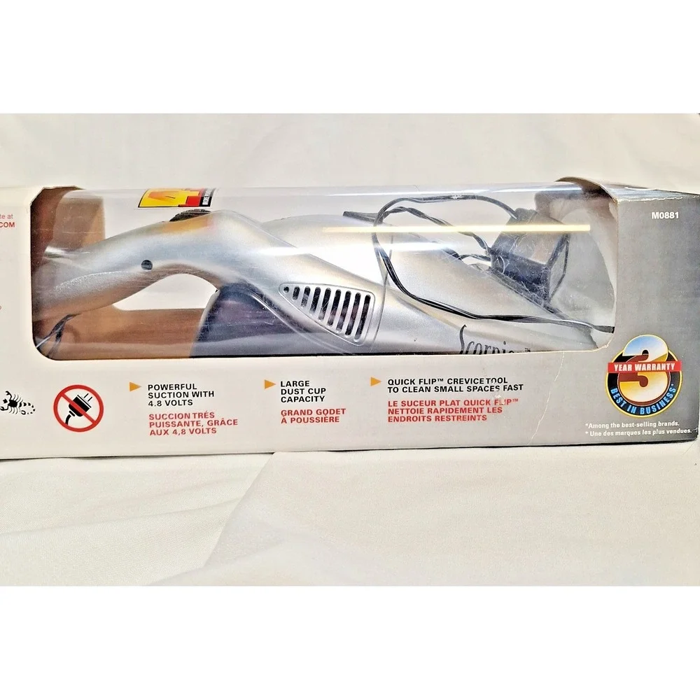 Dirt Devil Scorpion Corded Handheld Vacuum Model NOS 2002